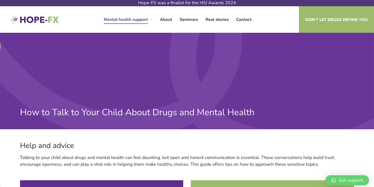 How to Talk to Your Child About Drugs and Mental Health