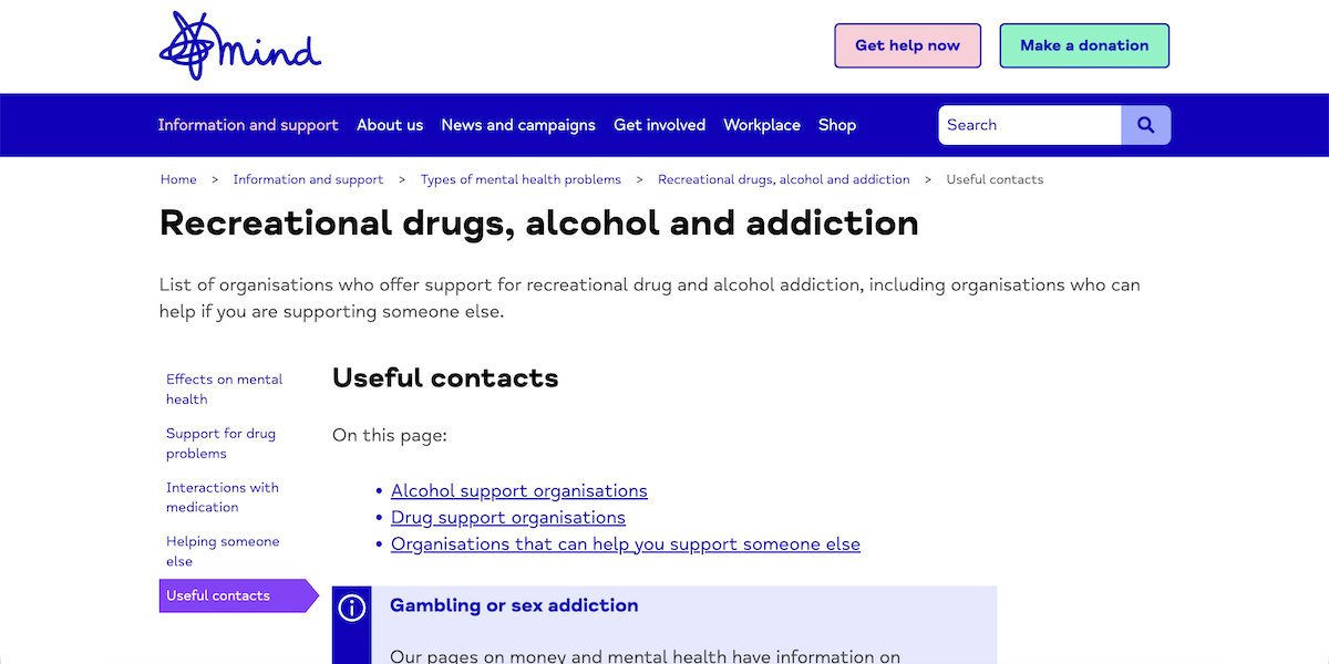 Recreational drugs, alcohol and addiction